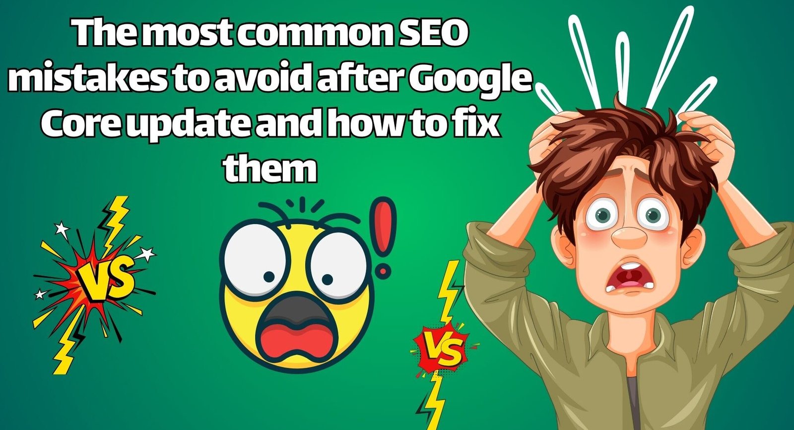 The most common SEO mistakes to avoid after Google Core update and how to fix them