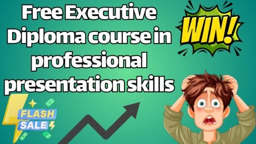 Free Executive Diploma course in professional presentation skills