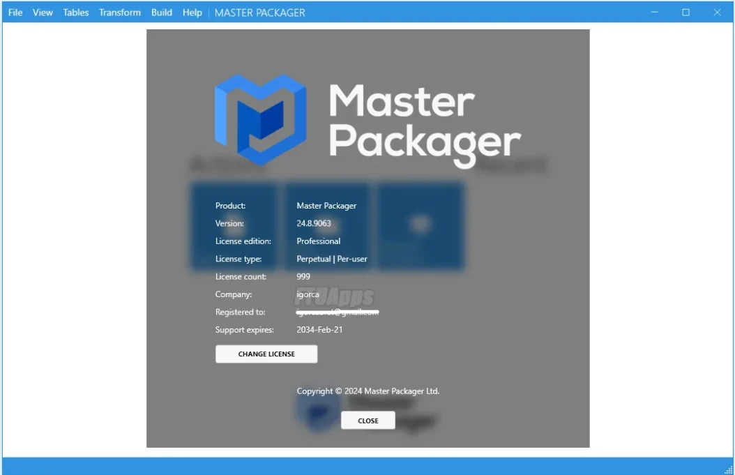 Master Packager Pro v24.8.9063 Free Pre Activated Packaging Tool