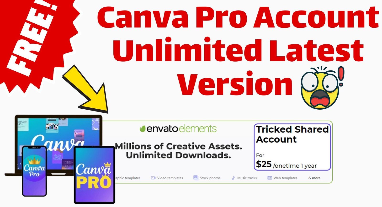 Canva Pro Account Unlimited Latest Version 