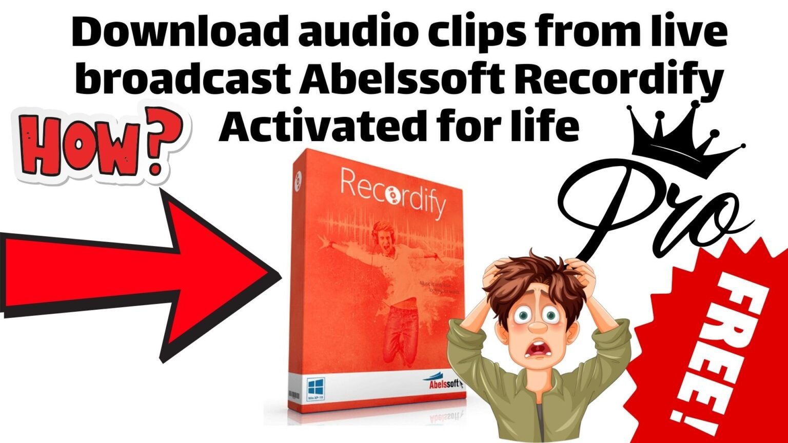 Download audio clips from live broadcast Abelssoft Recordify Activated for life